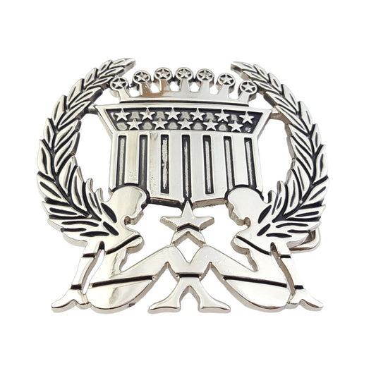 Buckle Sale: Double Trucker Girl Logo Buckle