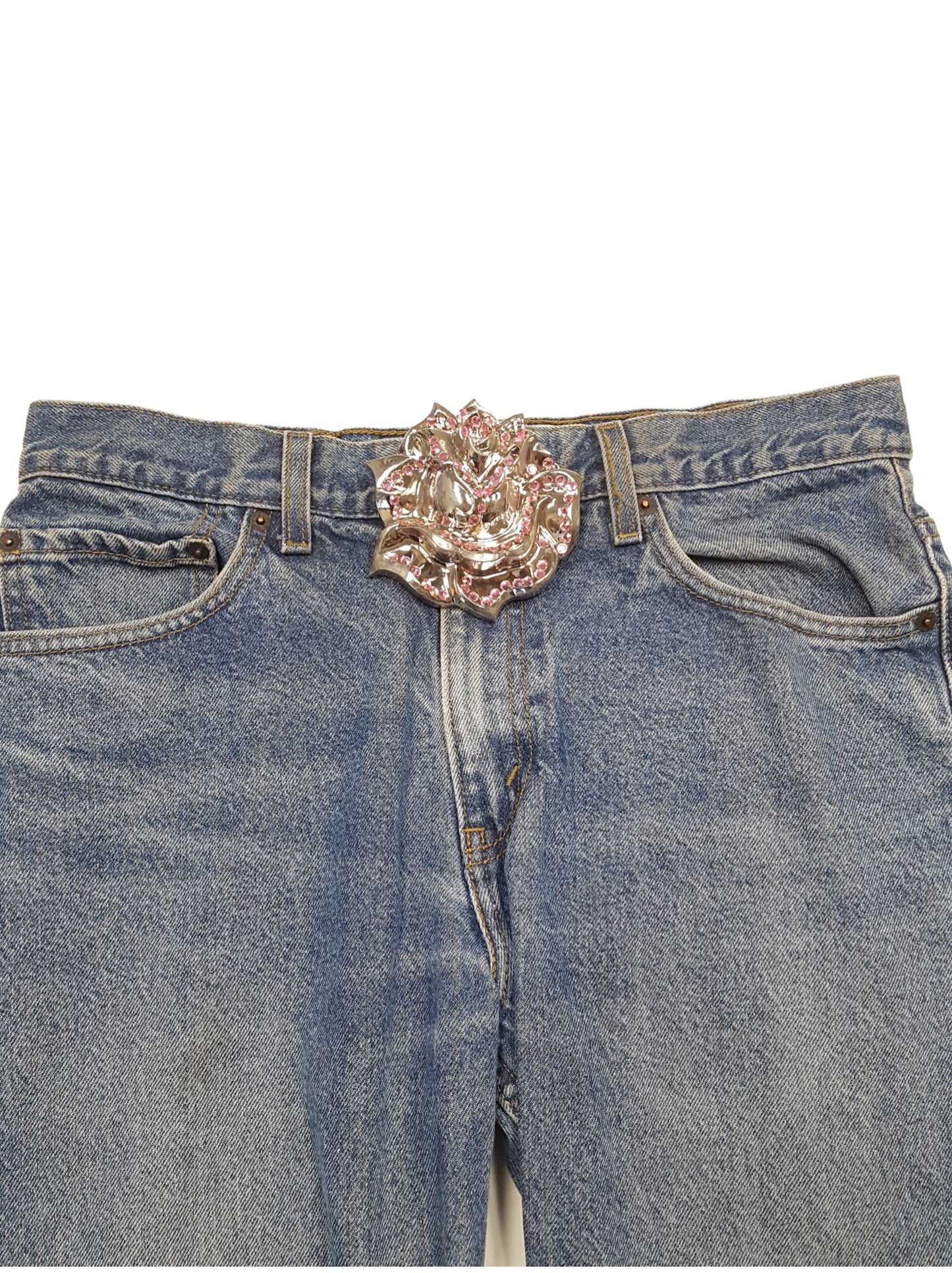 Buckle Sale: Big Bling Rose Buckle