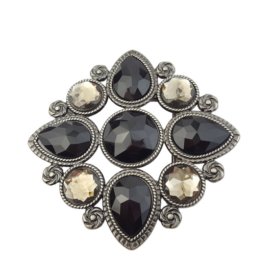 Buckle: Vintage Crystal Women's Belt Buckle