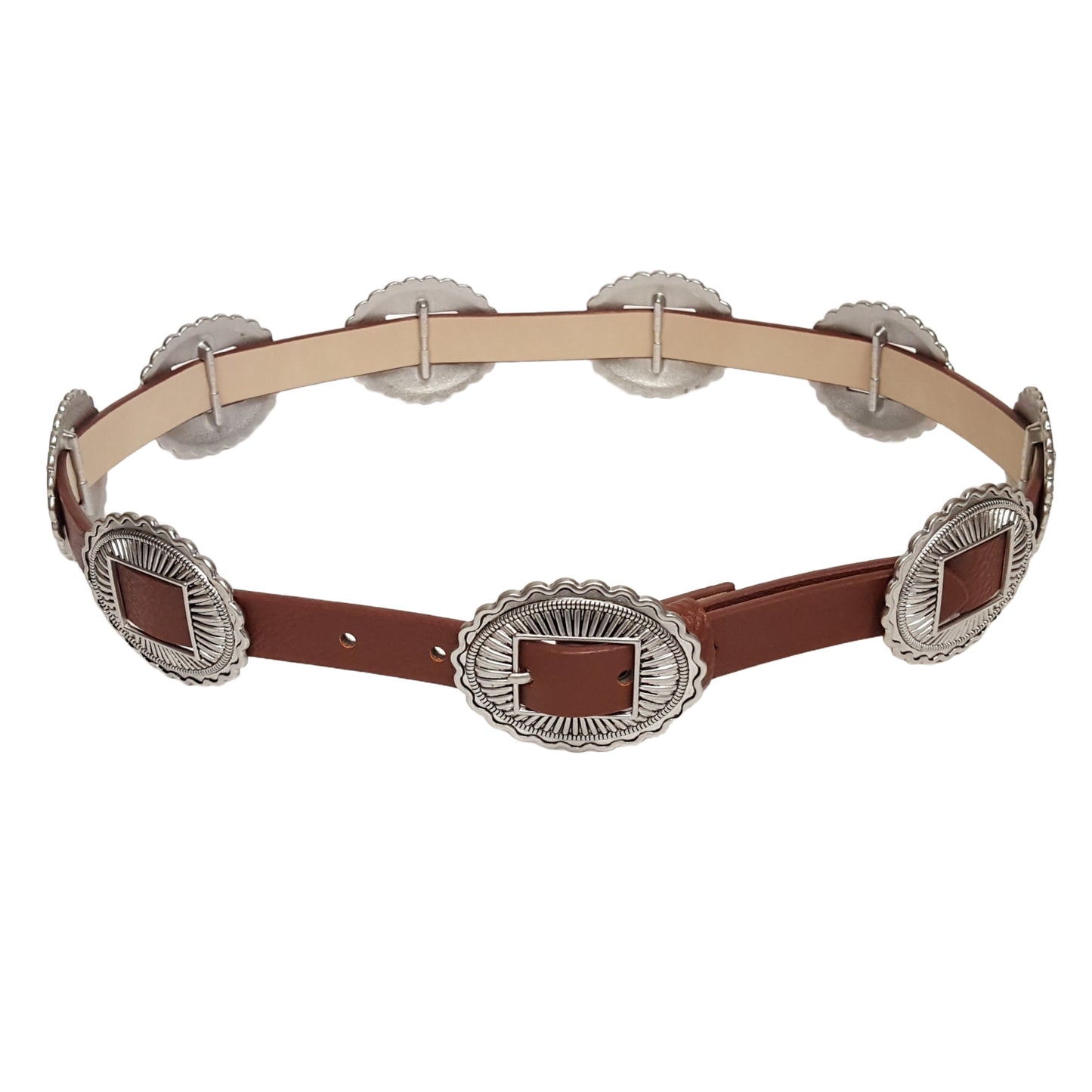 Belt: Western Style w. Full Conchos on the Belt