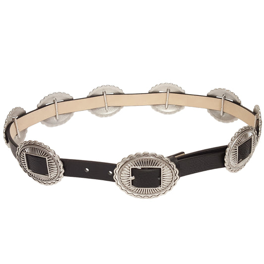 Belt: Western Style w. Full Conchos on the Belt
