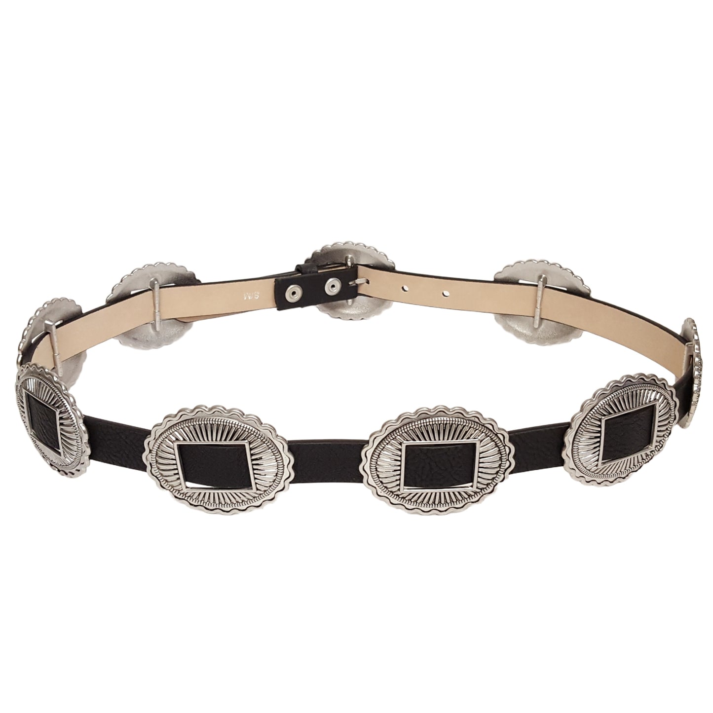 Belt: Western Style w. Full Conchos on the Belt