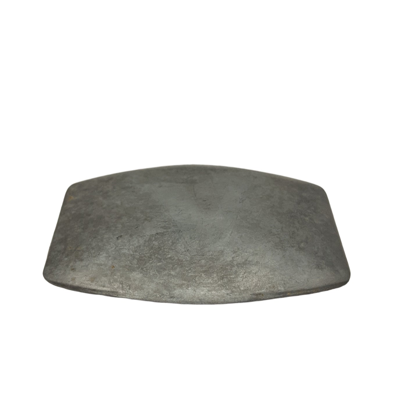 Buckle: Raw Iron Metal Plaque Buckle