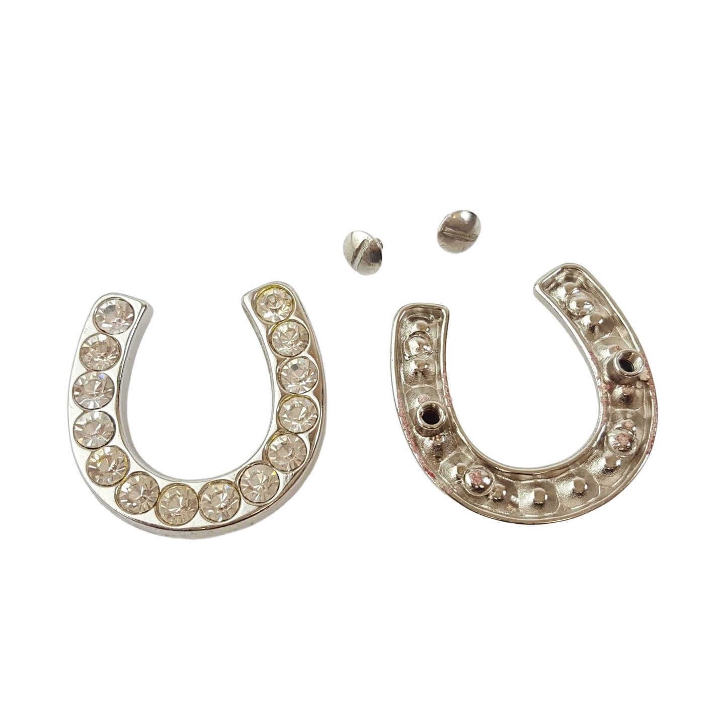 Western Crystal Horseshoe concho(pack of 2)