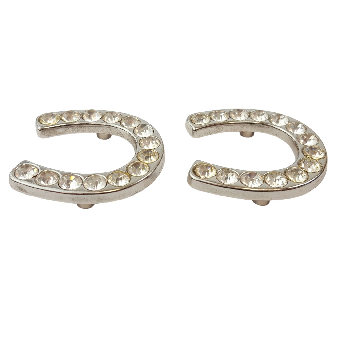Western Crystal Horseshoe concho(pack of 2)