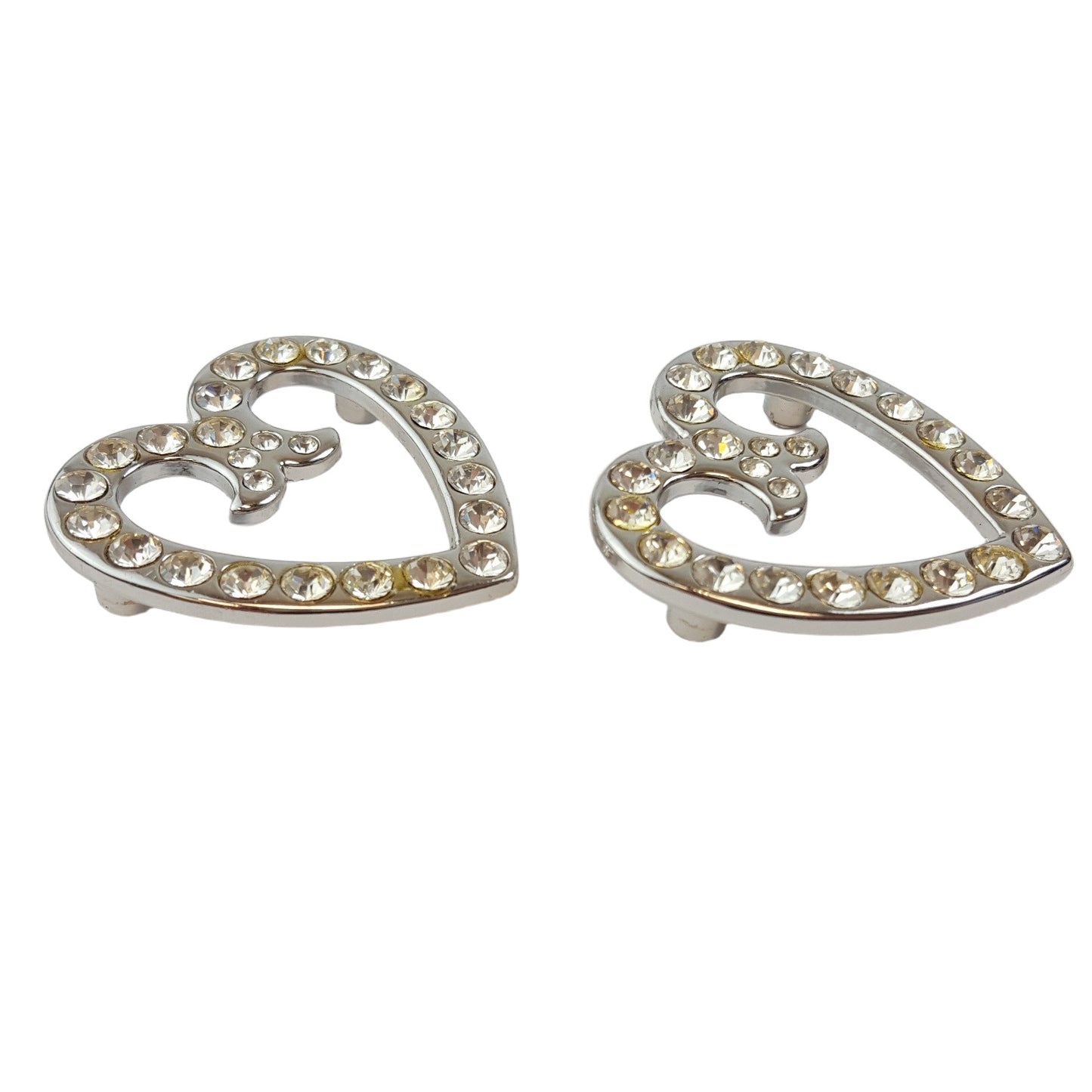 Western Crystal Heart concho(pack of 2)