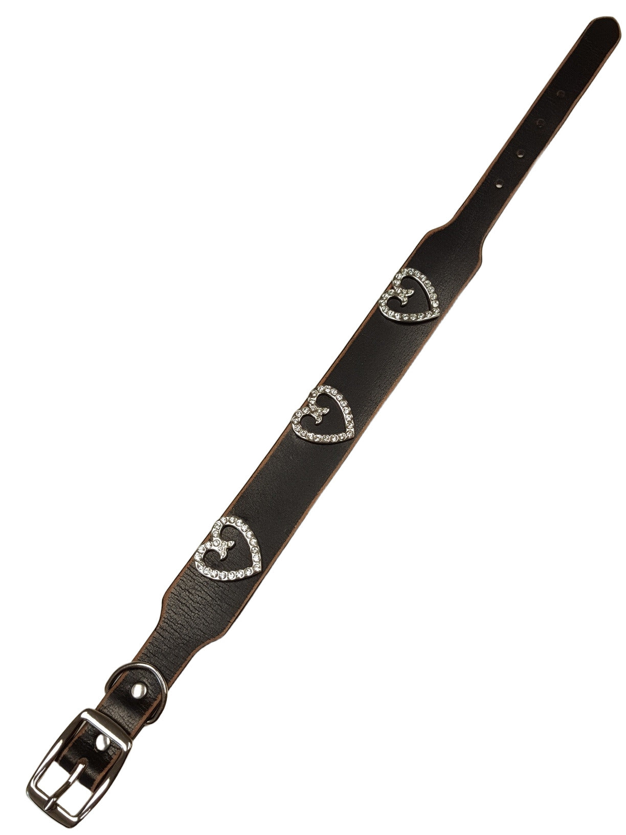 Collar: Western-Inspired Heart Concho Dog Collar