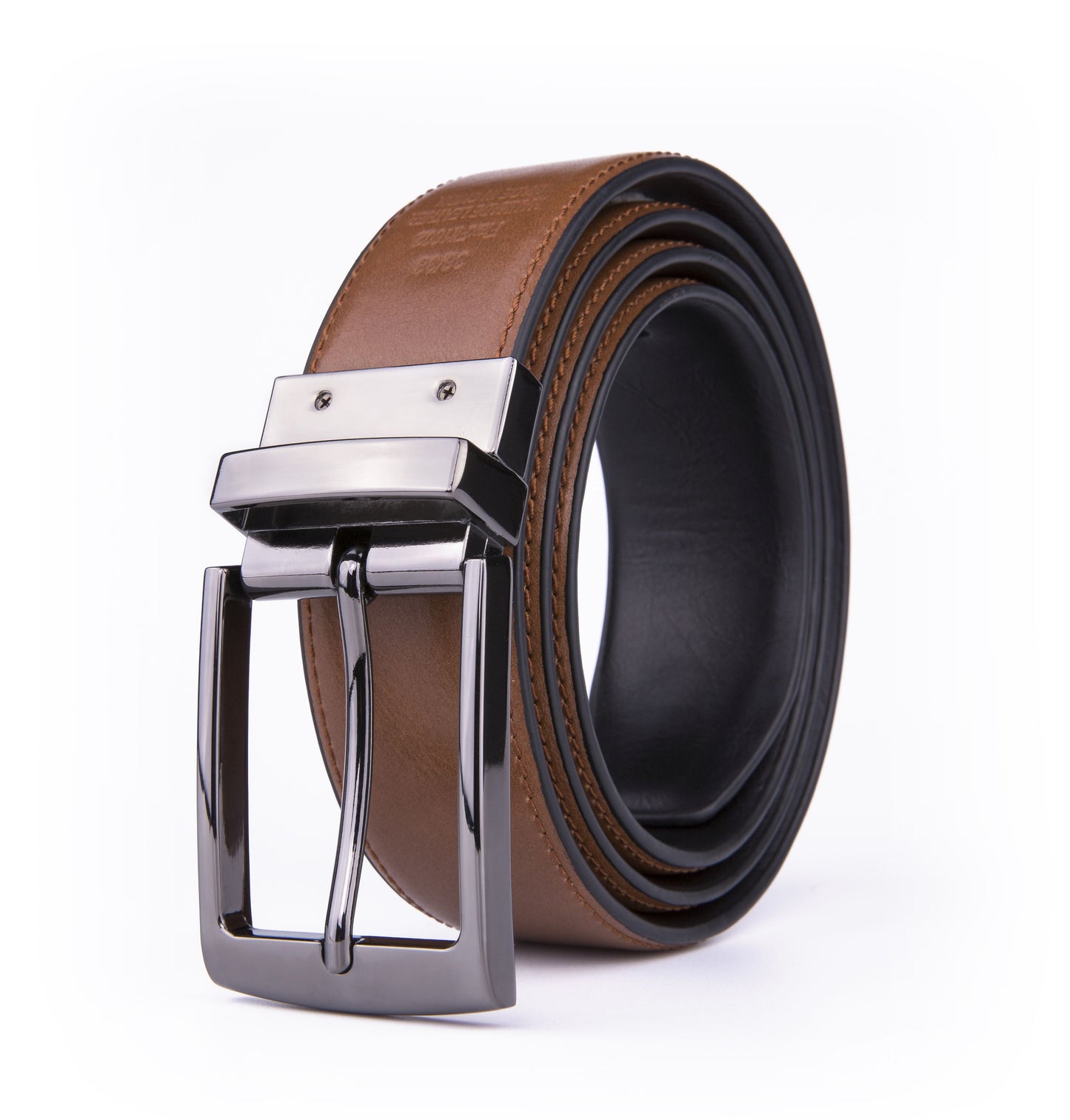 Belt: Men's Comfortable Classic Reversible Belt