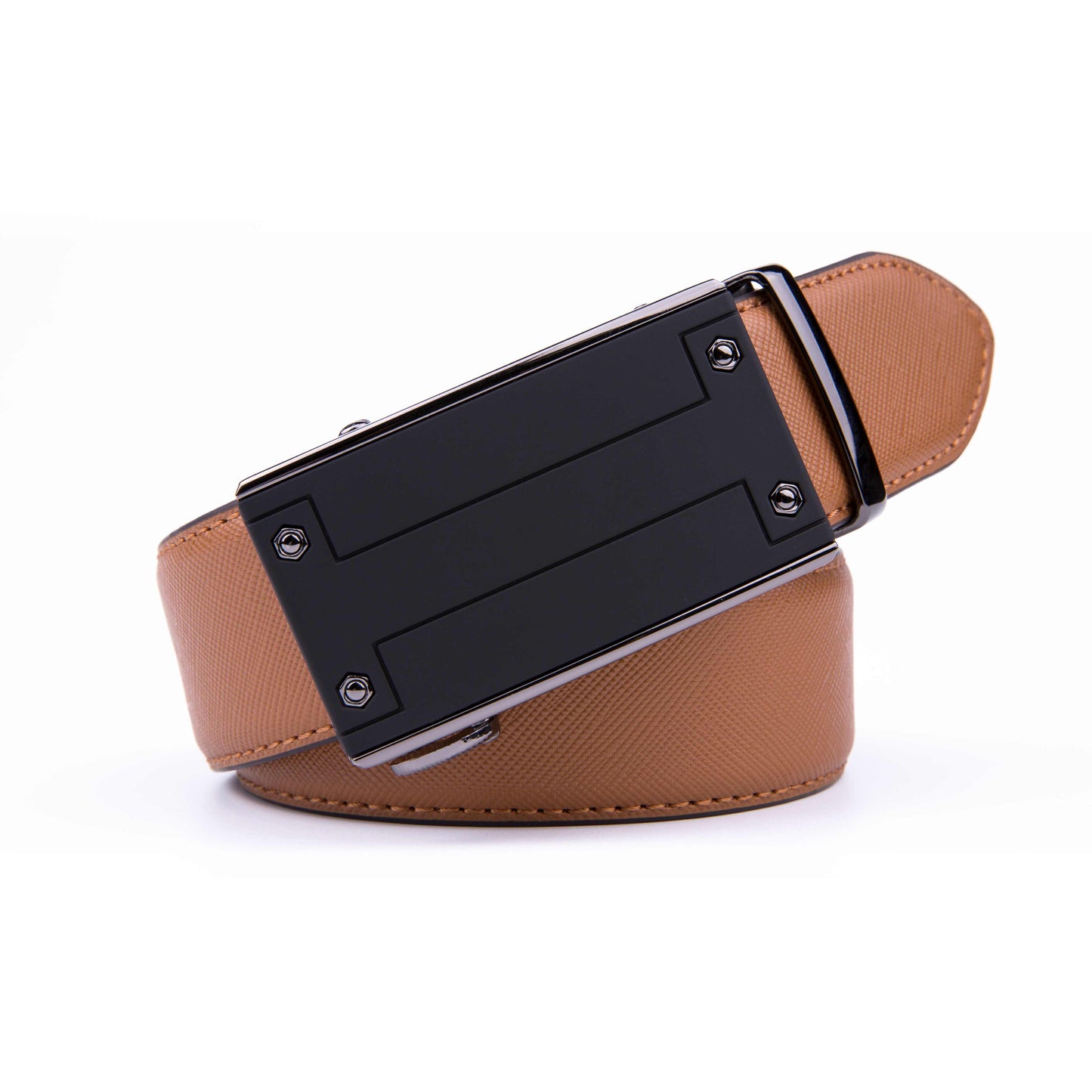 Belt: Men's One Size fit all Saffiano Belt