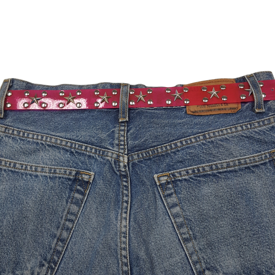 Belt: Transparent Studded with Star Belt