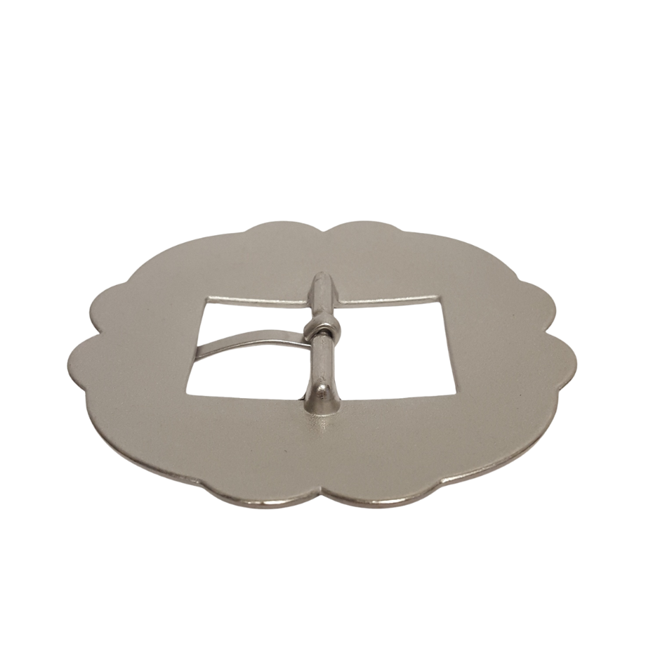 Buckle: Western Floral Engraved Buckle