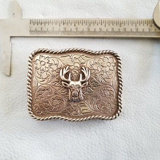 Buckle: Western Deer Buckle