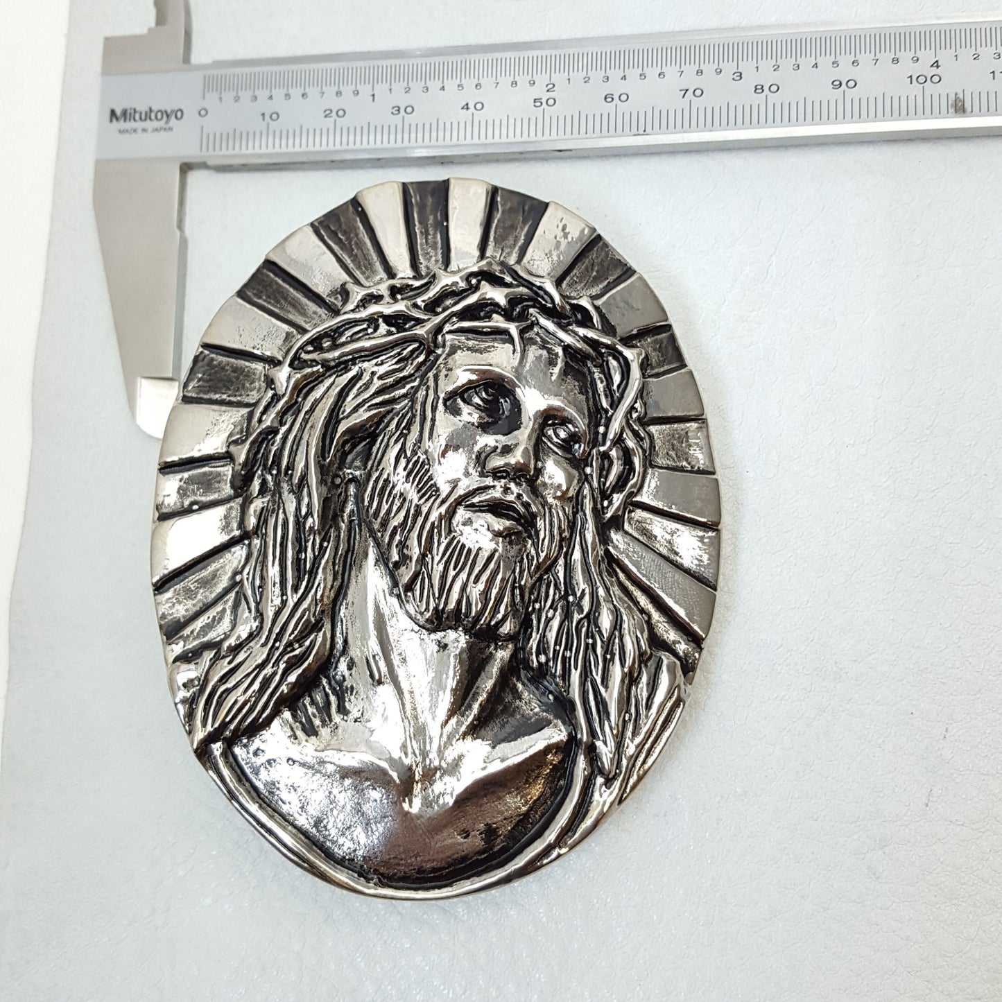 Buckle: Jesus with crown of thorns Belt Buckle