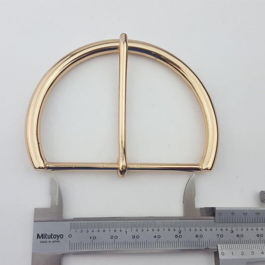 Buckle: Gold Buckle for wide belt