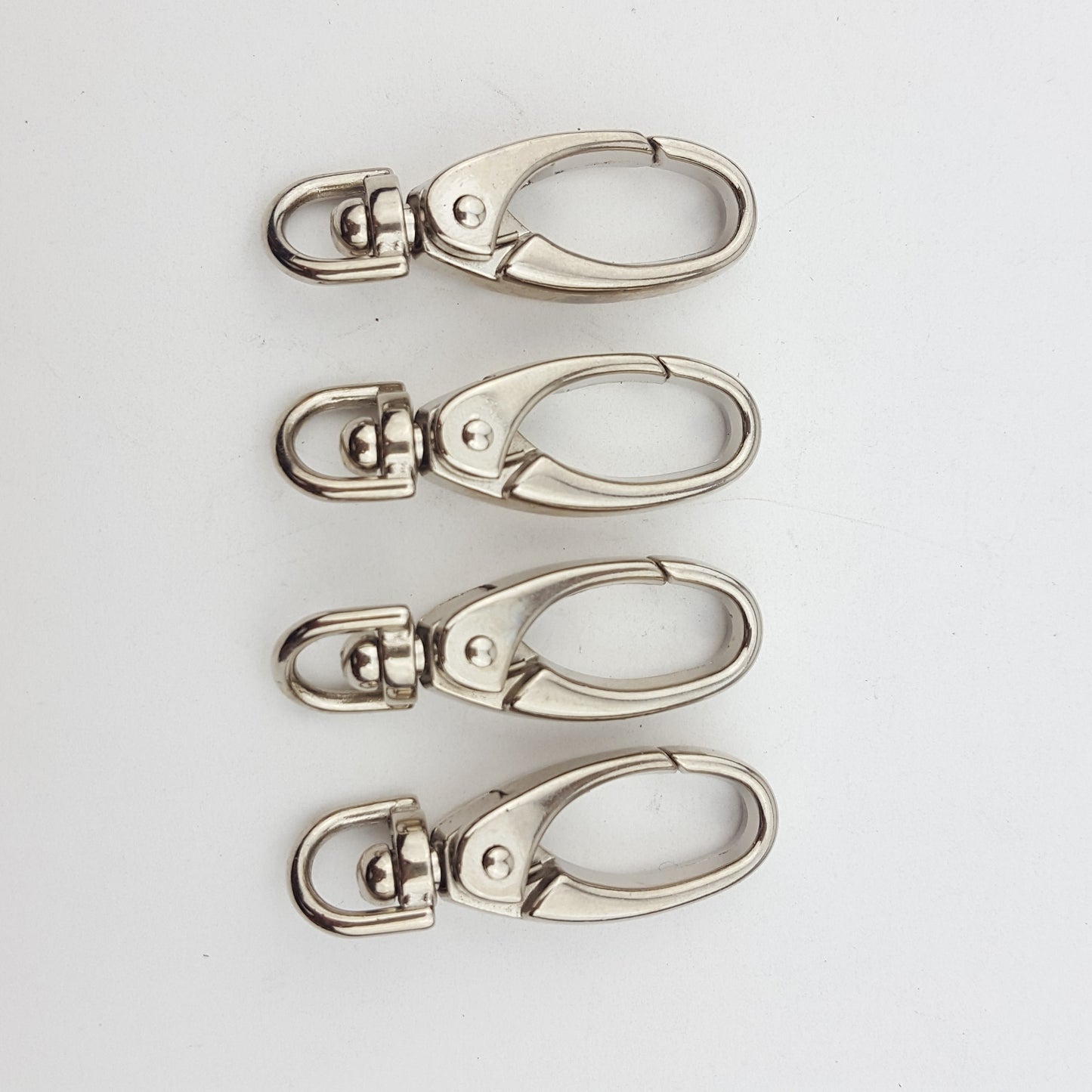 Clasp: Set of 4 Key silver lobster clasps