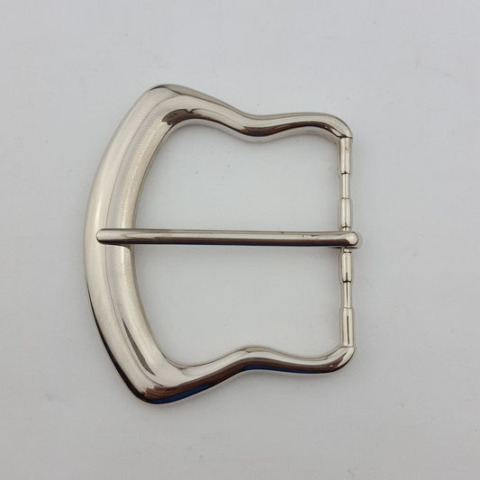 Buckle Sale: Wide Shiny Silver Belt Buckle