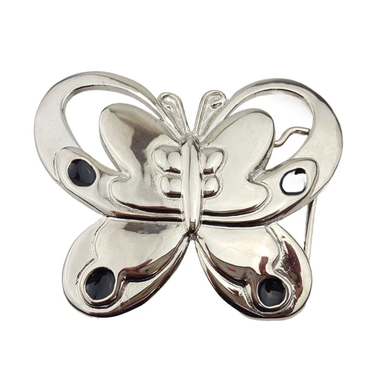 Buckle Sale: Silver Butterfly Belt Buckle
