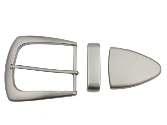 Buckle: Rare find Big Size wide buckle loop and tip set